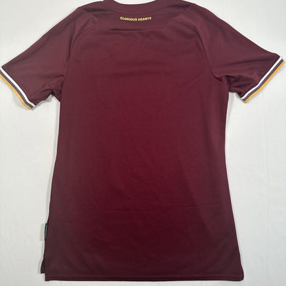 Hearts Heart Of Midlothian 2020/2021 Home Football Shirt Small — full back view