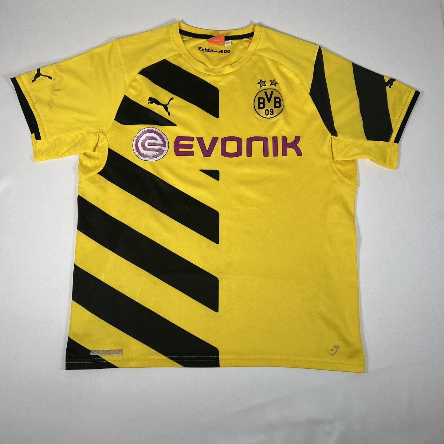 borussia dortmund 2014 2015 home football shirt men s large2