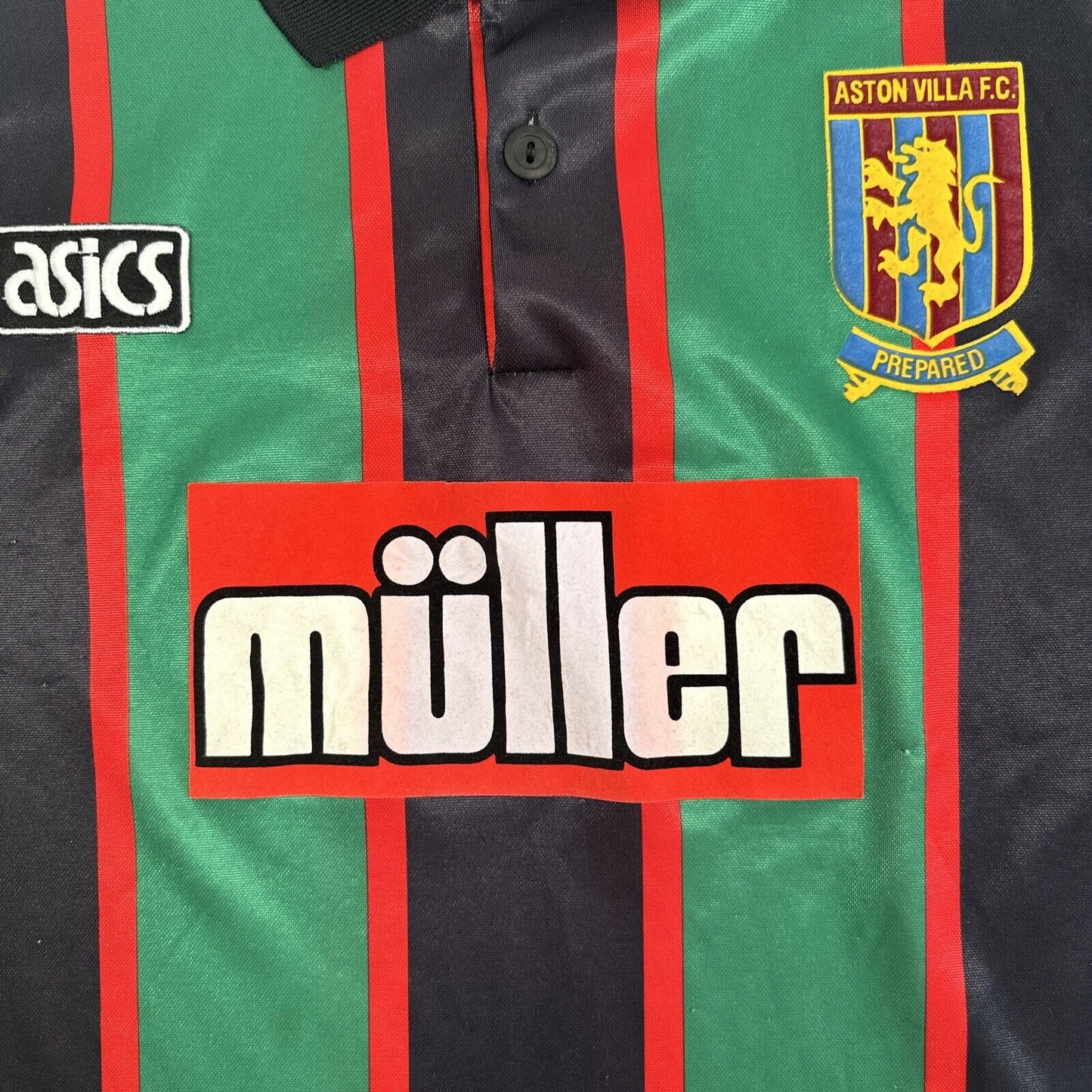 Aston Villa 1993/1994 Away Football Shirt Large - Football Shirt Kingdom