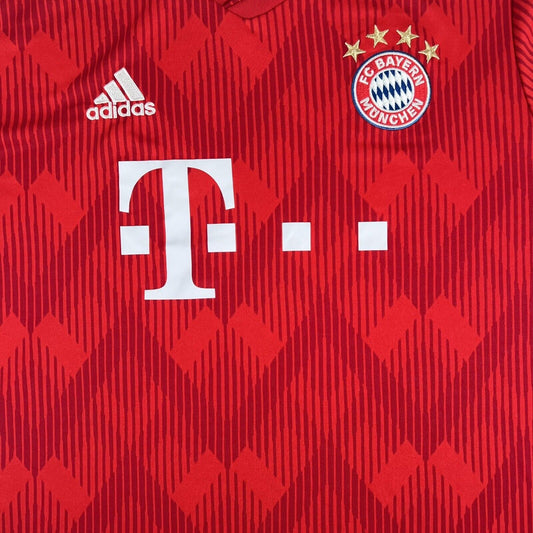 Bayern Munich 2018/2019 Home Football Shirt   Large - Football Shirt Kingdom
