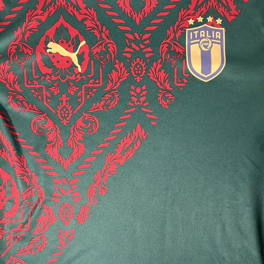 Italy 2020/2021 PreMatch Training Renaissance Football Shirt Large - Football Shirt Kingdom