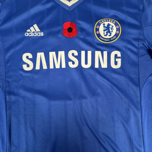 LAMPARD 8 Chelsea 2013/2914 Home Football Shirt Poppy Medium - Football Shirt Kingdom