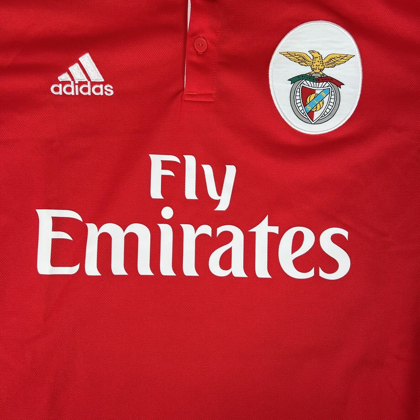 SL Benfica 2017/2018 Home Football Shirt  Men’s Medium - Football Shirt Kingdom