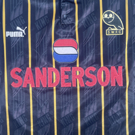 Sheffield Wednesday 1993/1994/1995 Away Football Shirt Large - Football Shirt Kingdom
