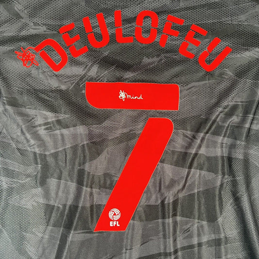 DEULOFEU 7 Watford 2020/2021 Third Football Shirt  Small - Football Shirt Kingdom