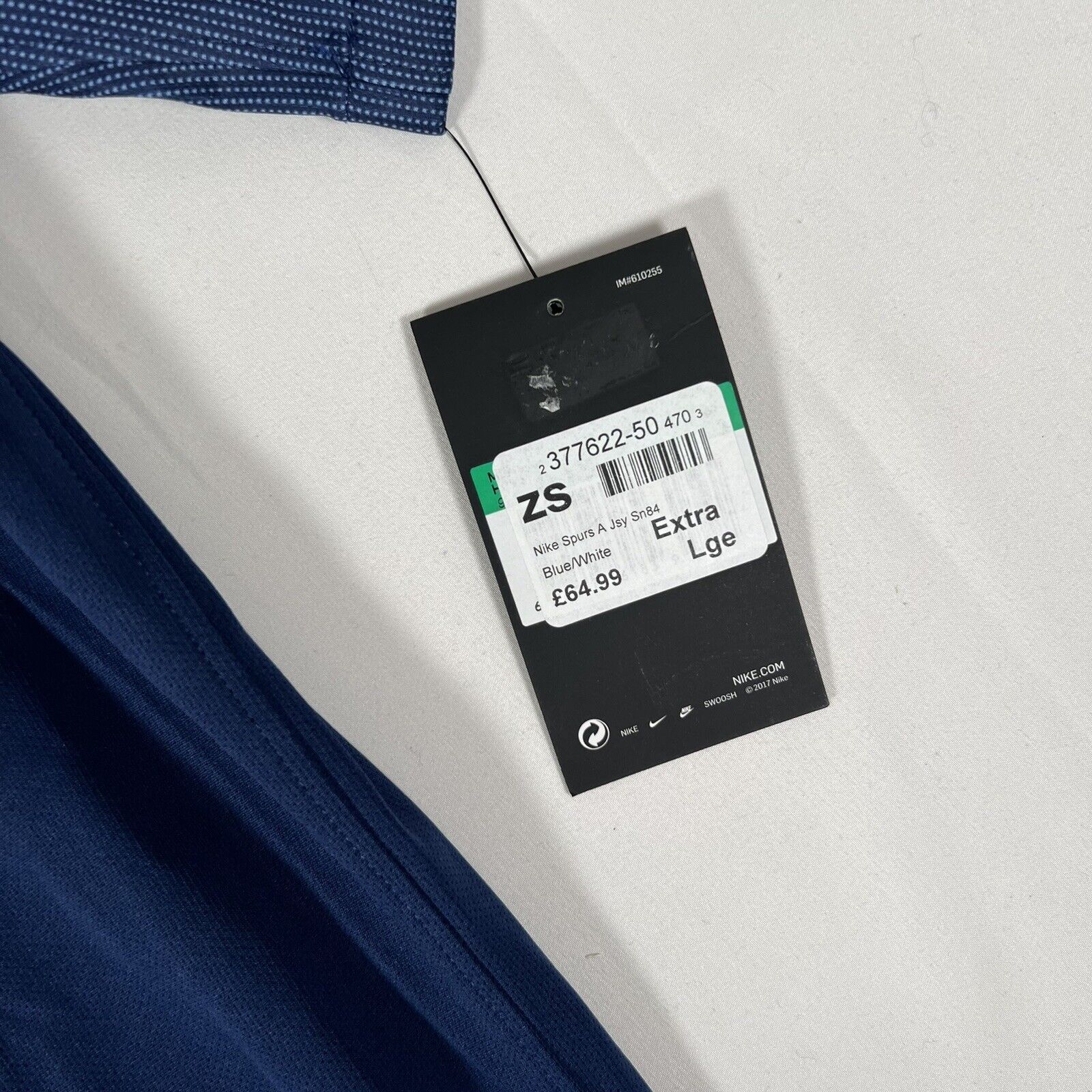 bnwt tottenham 2018 2019 away football shirt ucl final xl3