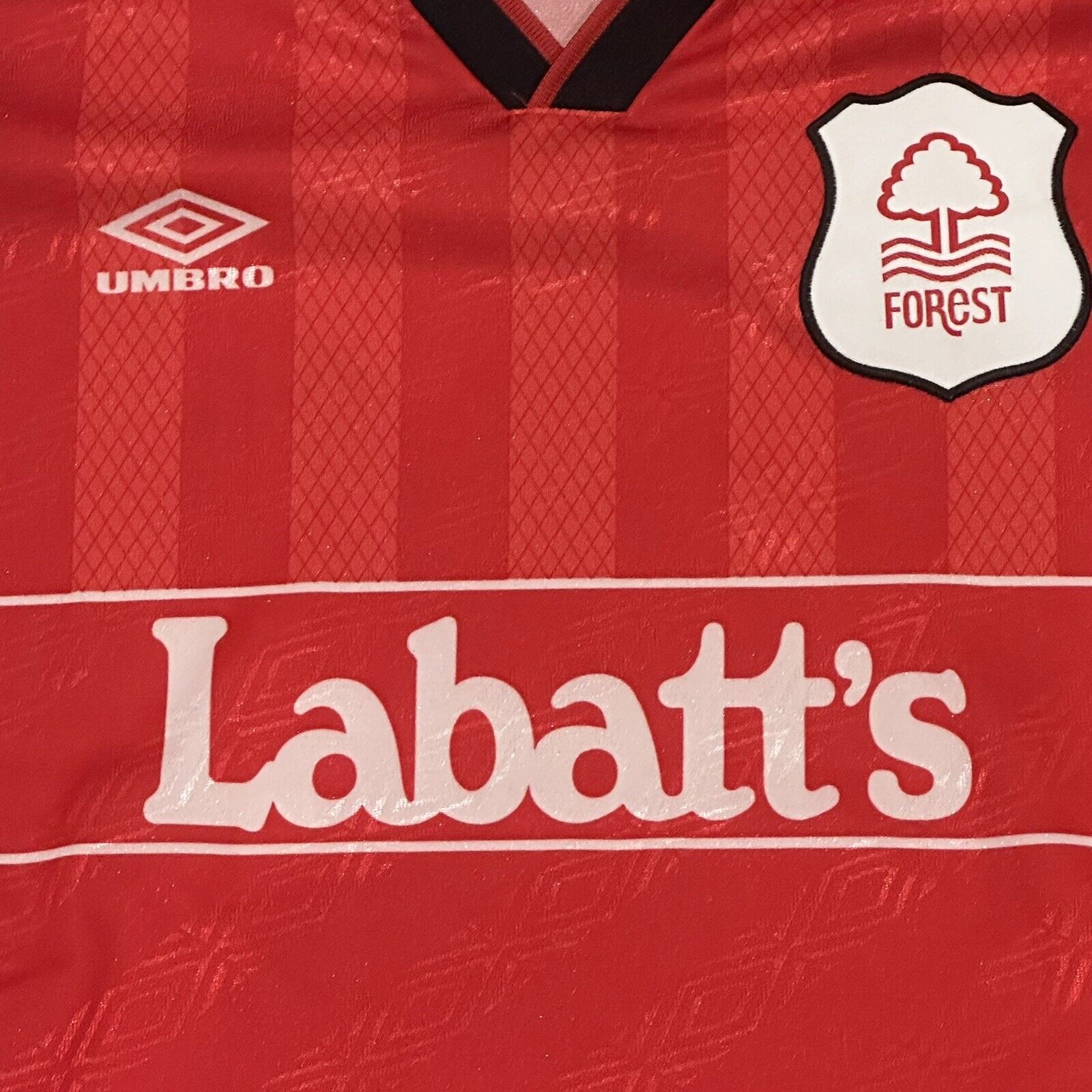 Nottingham Forest 1995/1996/1997 Home Football Shirt Medium - Football Shirt Kingdom