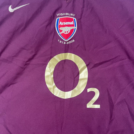 Arsenal 2005/2006 Home Football Shirt  3XL XXXL - Football Shirt Kingdom