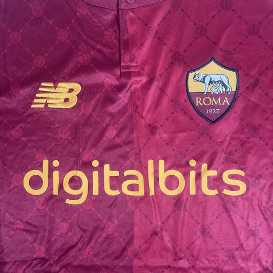 Roma 2022/2023 Home Football Shirt  BNWOT Medium