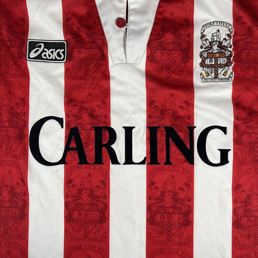 Stoke City 1994/1995 Home Football Shirt Men’s XL - Football Shirt Kingdom