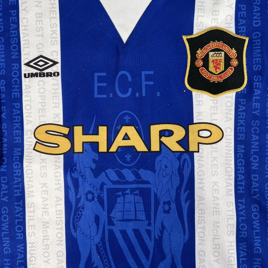 Manchester United 1994/1995/1996 Third Football Shirt Men’s Large - Football Shirt Kingdom