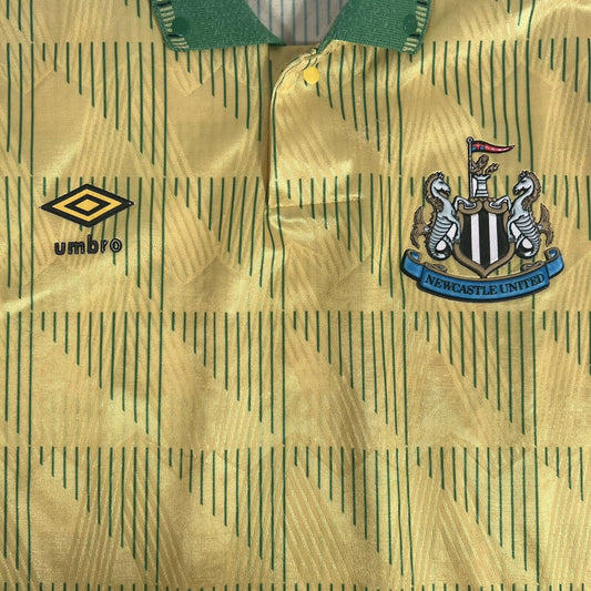 Newcastle United 1990/1991 Away Football Shirt XL - Football Shirt Kingdom