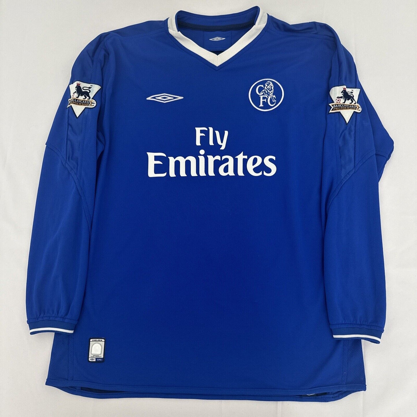 hasselbaink 9 chelsea 2003 2004 2005 home football shirt long sleeve large4