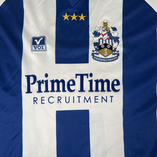 Huddersfield Town 2002/2003 Home Football Shirt Long Sleeve XL - Football Shirt Kingdom