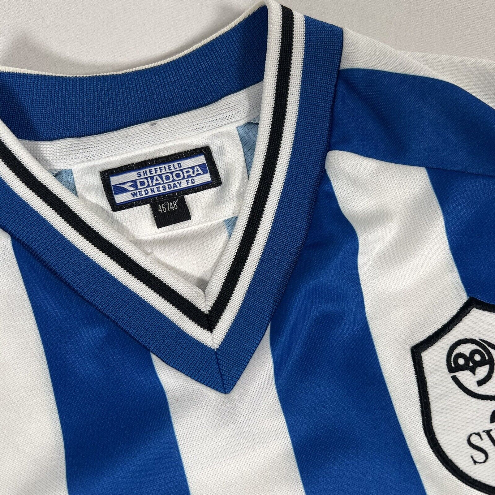 sheffield wednesday 2001 2002 2003 home football shirt xl3