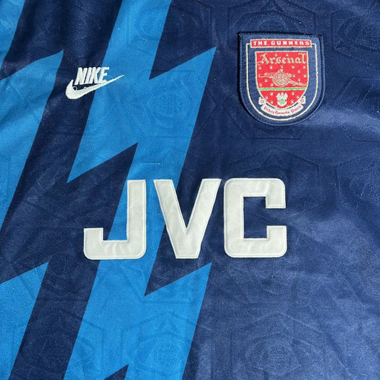 Arsenal 1995/1996 Away Football Shirt  Men’s XL - Football Shirt Kingdom