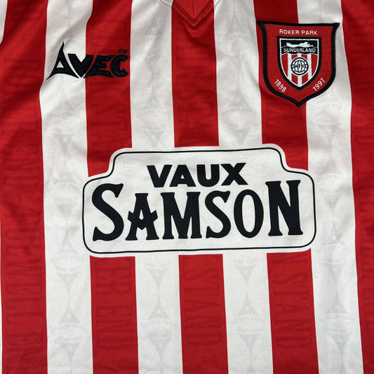 Sunderland 1996/1997 Home Football Shirt Men’s Medium - Football Shirt Kingdom