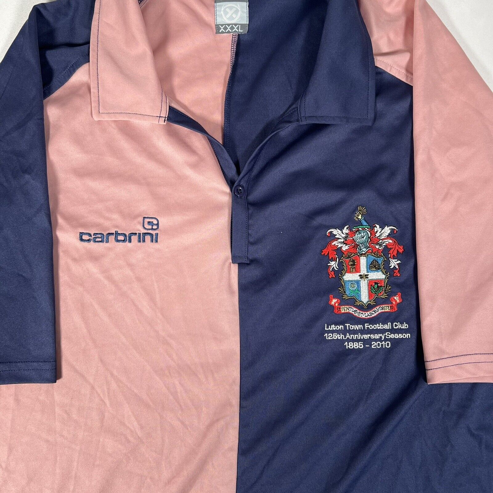 luton town 2010 2011 125 year anniversary football shirt 3xl4