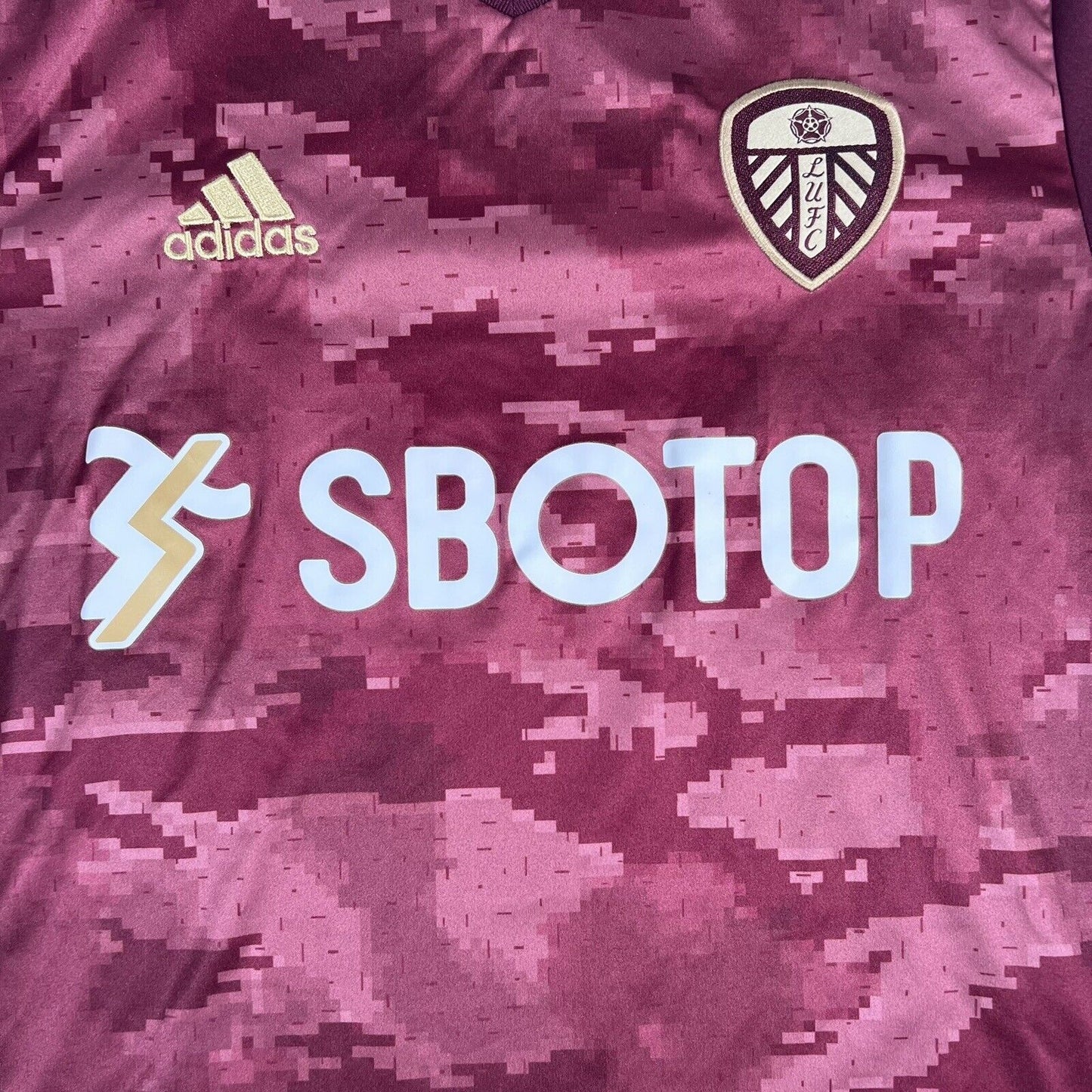 Leeds United 2020/2021 Third Football Shirt  Men’s Medium - Football Shirt Kingdom