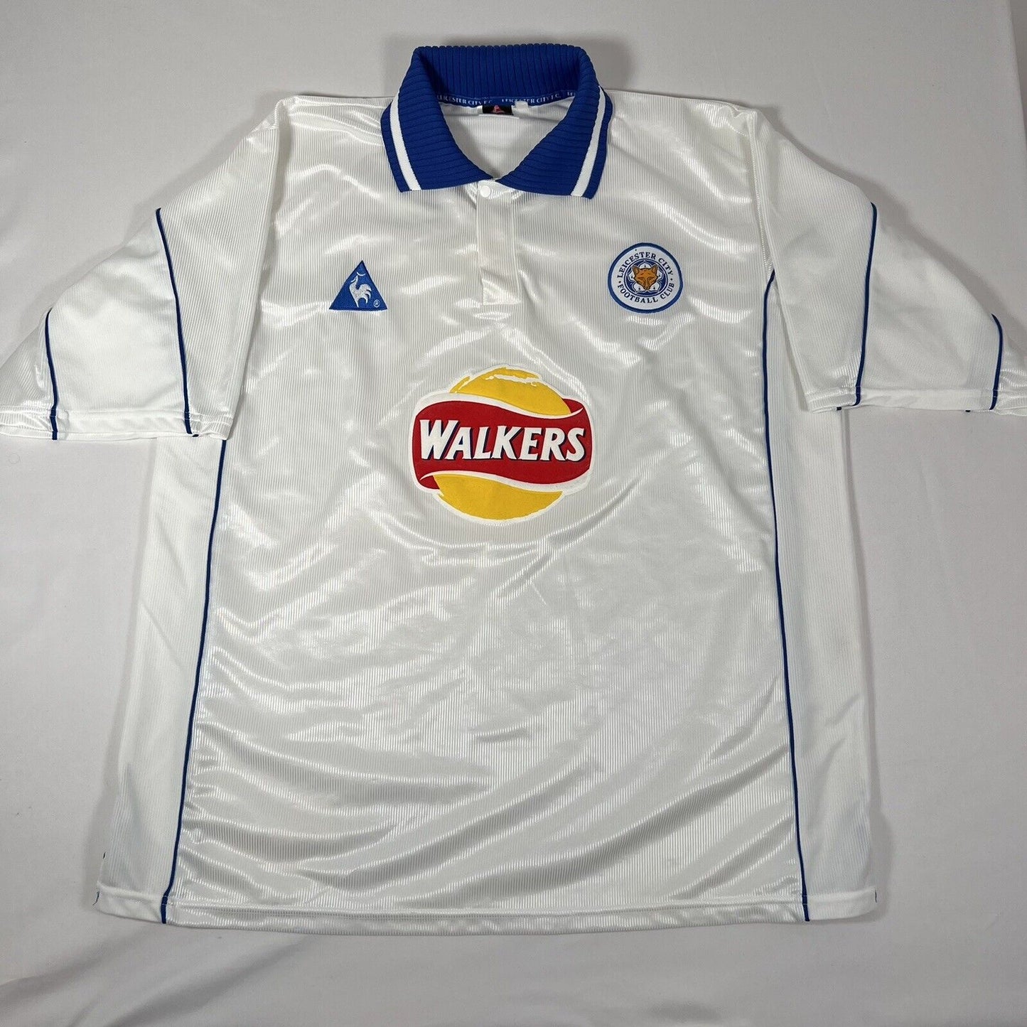 leicester city 2000 2001 away football shirt men s xl2