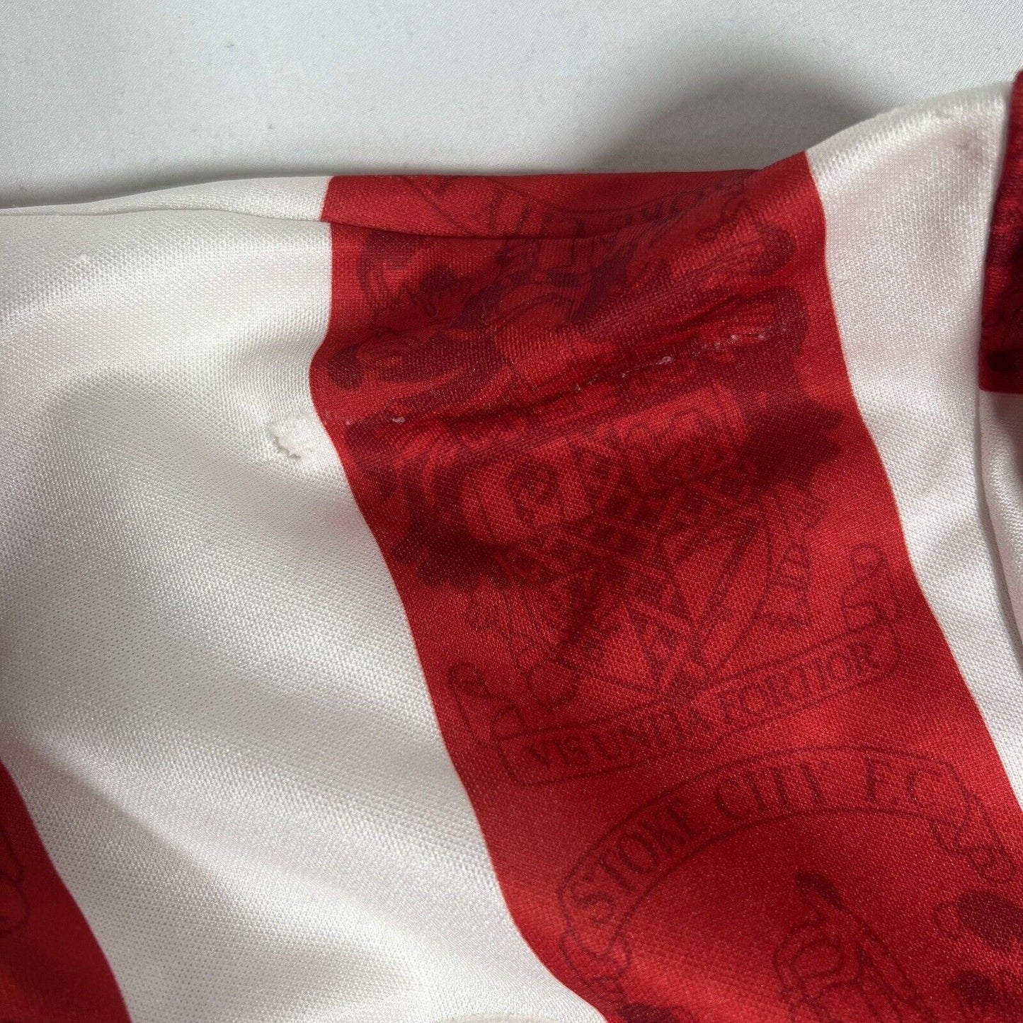 stoke city 1994 1995 home football shirt men s xl6