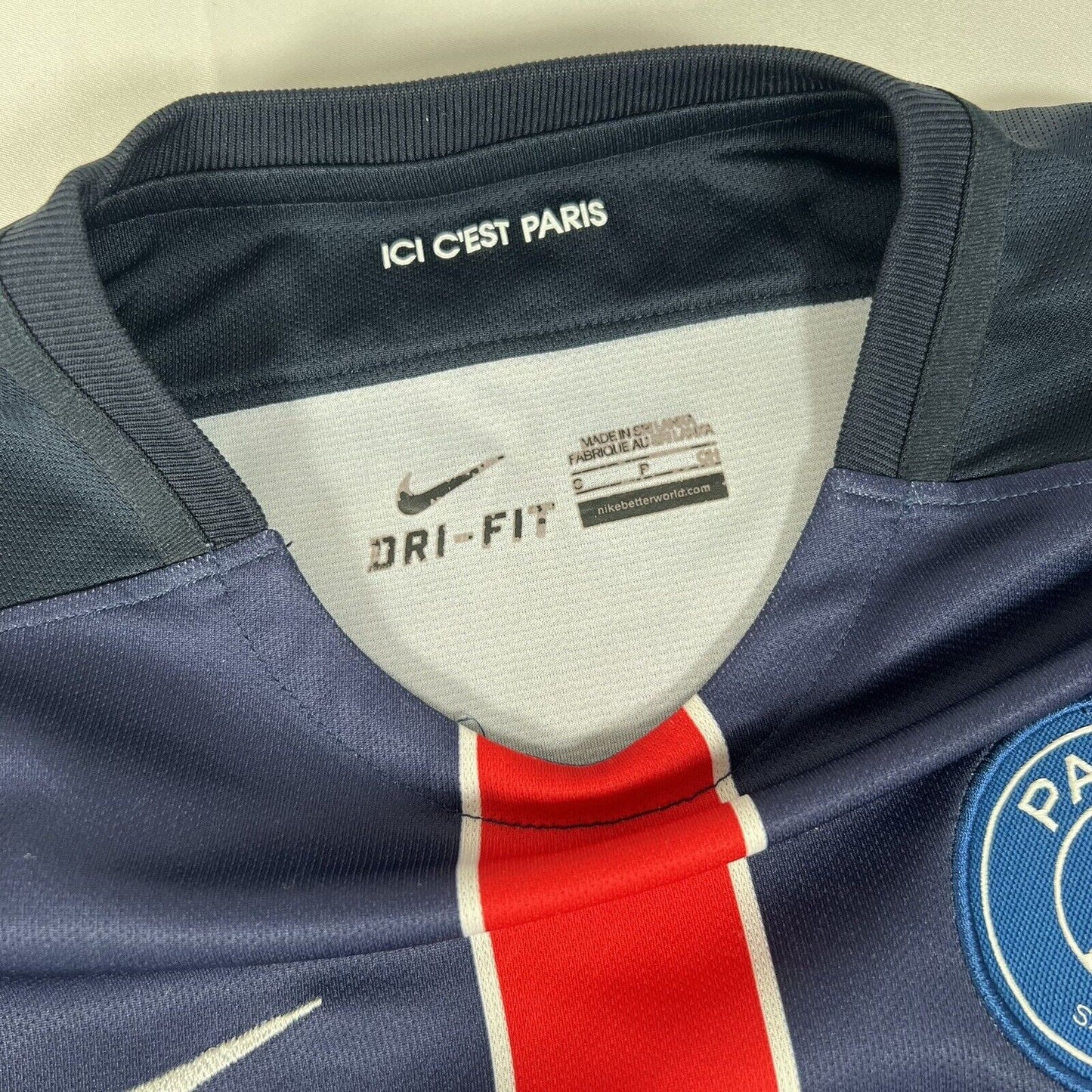 PSG Paris Saint Germain 2015/2016 Home Football Shirt Men’s Small