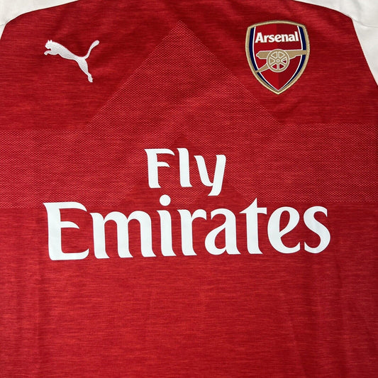 Arsenal 2018/2019 Home Football Shirt  Medium - Football Shirt Kingdom