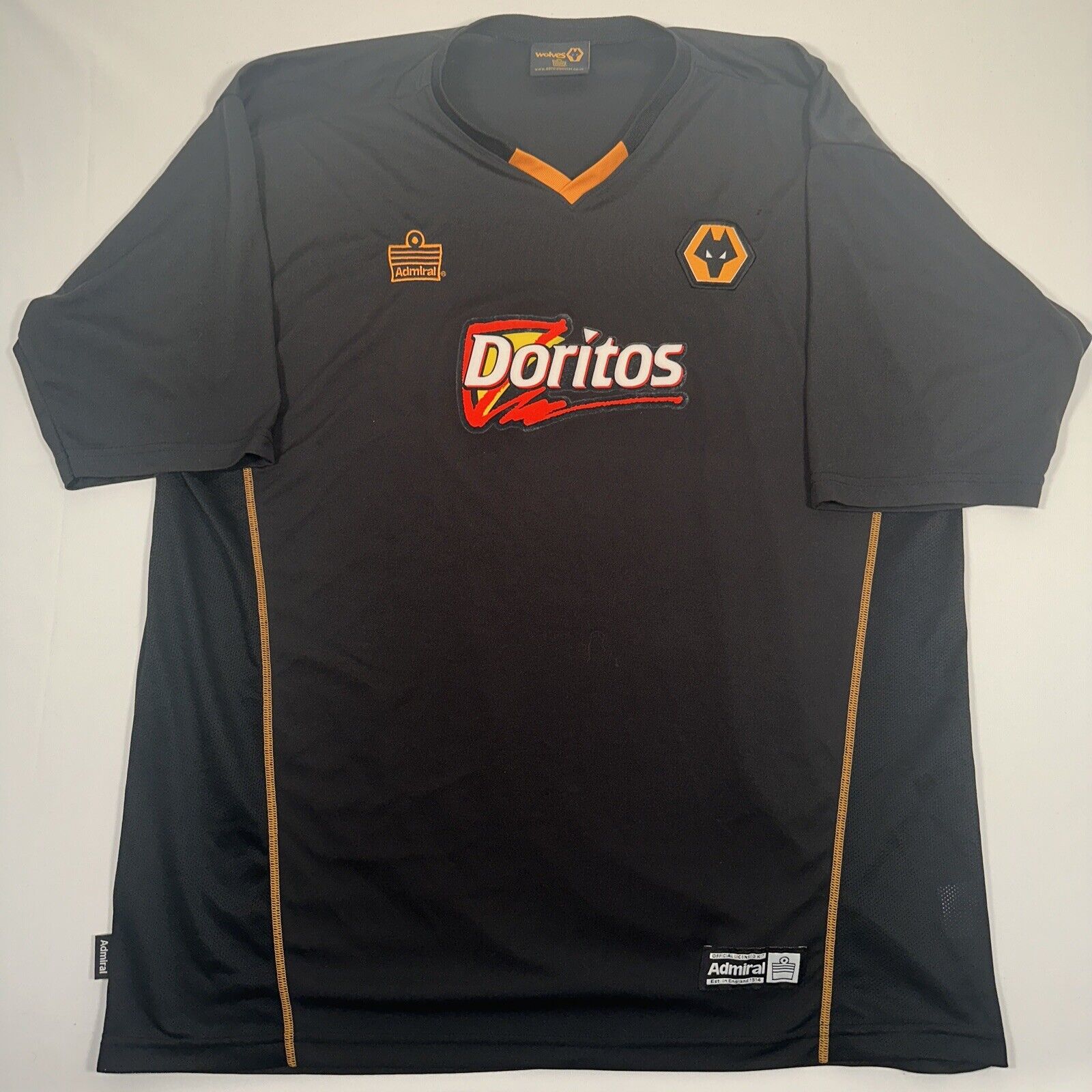 wolverhampton wolves 2003 2004 away football shirt men s xxl2