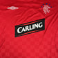 Rangers 2009/2010 Away Football Shirt Long Sleeve  XXL - Football Shirt Kingdom