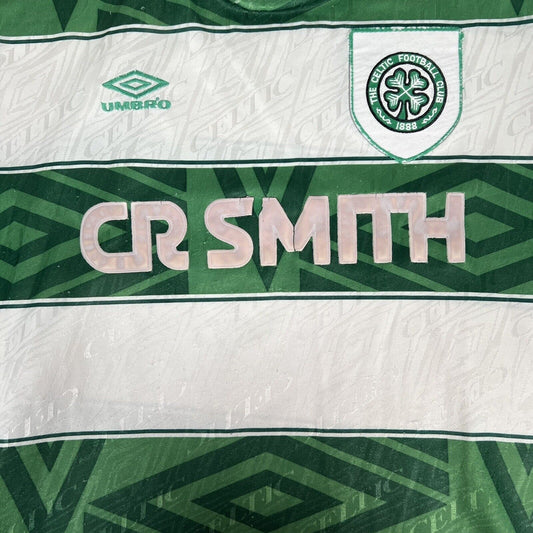 Celtic 1993/1994/1995 Home Football Shirt Men’s XL - Football Shirt Kingdom