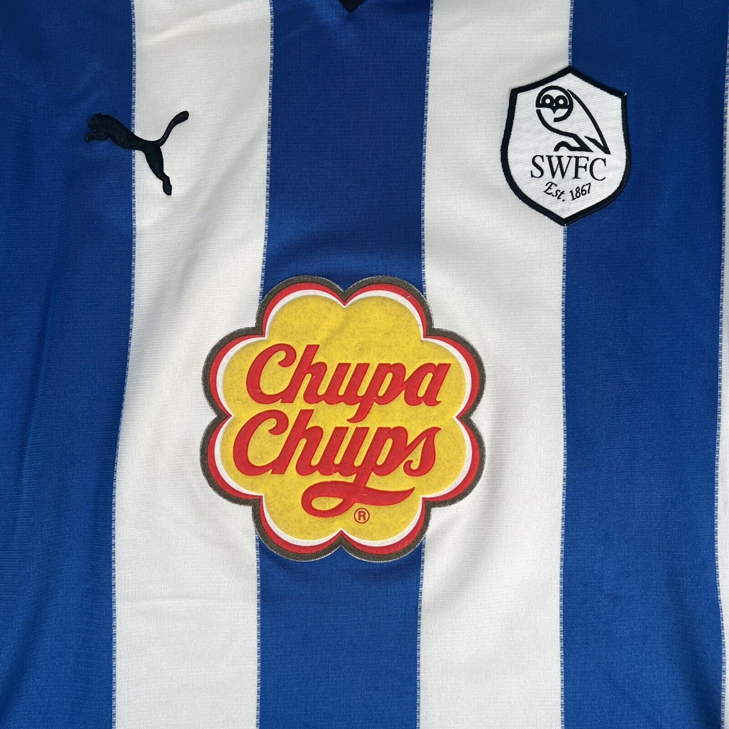 Sheffield Wednesday 2000/2001 Home Football Shirt  Large - Football Shirt Kingdom