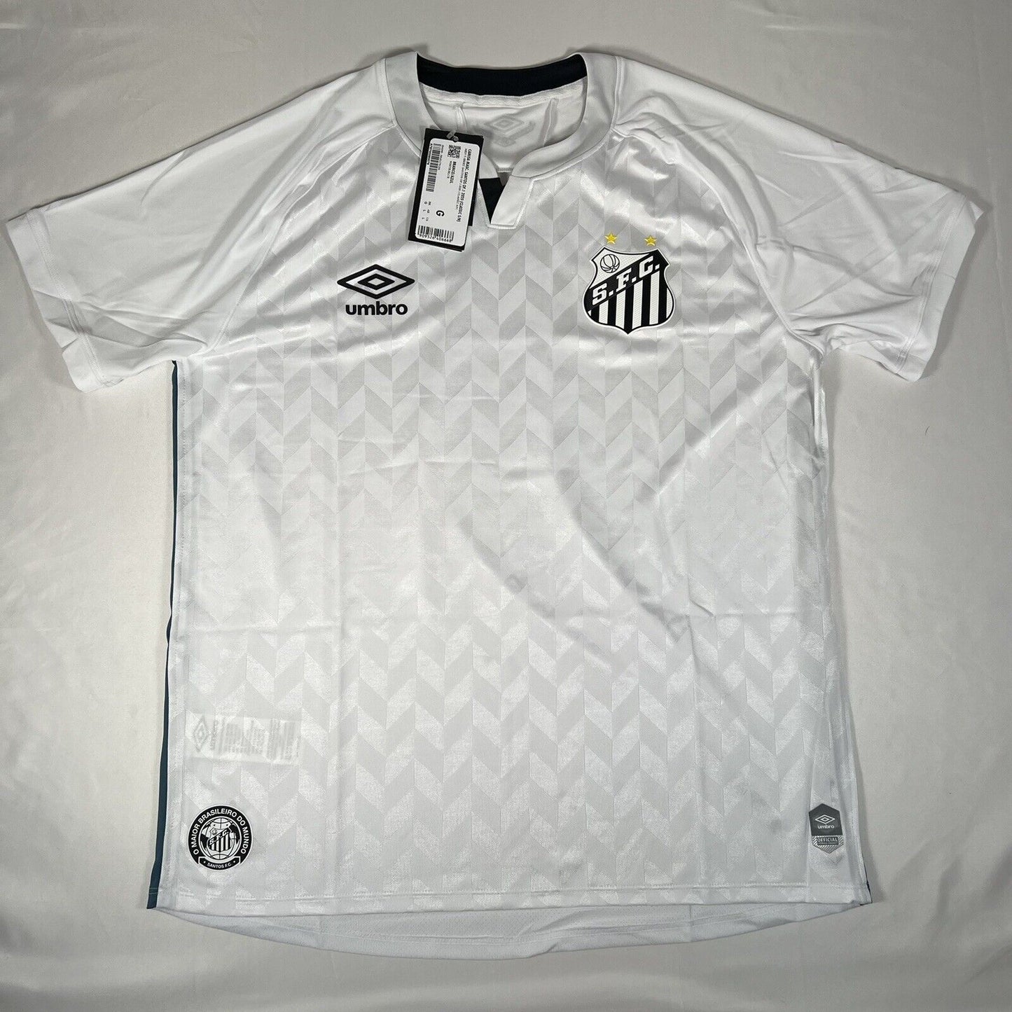 santos 2020 2021 home football shirt men s large bnwt4