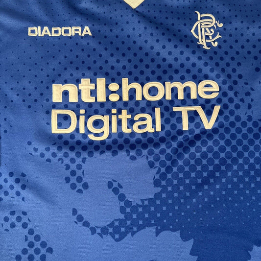 Rangers 2002/2003 Home Football Shirt  Men’s XXL - Football Shirt Kingdom
