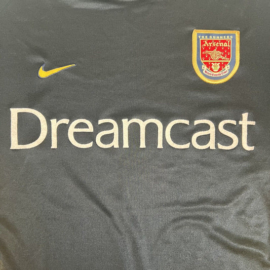 Arsenal 1999/2000 Goalkeeper Football Shirt Medium - Football Shirt Kingdom