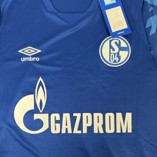 Schalke 04 2019/2020 Home Football Shirt Large BNWT - Football Shirt Kingdom