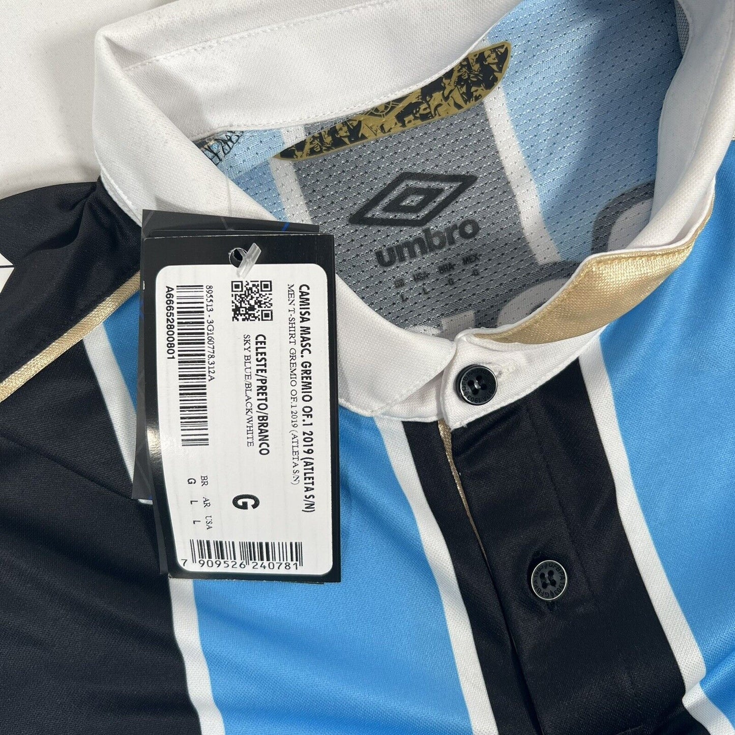 gremio 2019 2020 home football shirt men s large bnwt4