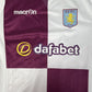 Aston Villa 2013/2014 Away Football Shirt Long Sleeve  Large - Football Shirt Kingdom