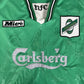 Hibernian 1996/1997/1998 Home Football Shirt  Large - Football Shirt Kingdom