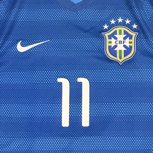 Brazil OSCAR 11 2014/2015 Away Football Shirt Small - Football Shirt Kingdom