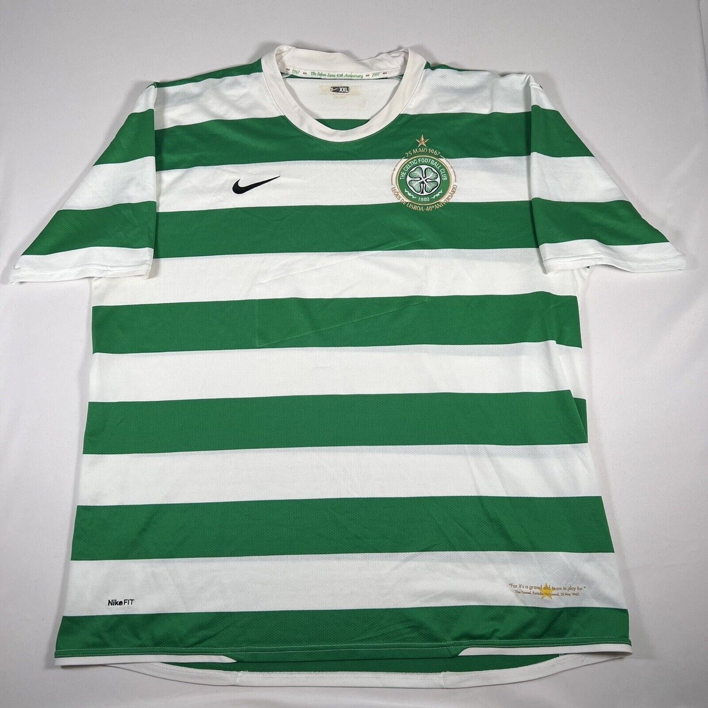 celtic 2007 2008 home football shirt men s xxl2