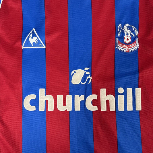 Crystal Palace 2002/2003 Home Football Shirt  Men’s XL - Football Shirt Kingdom