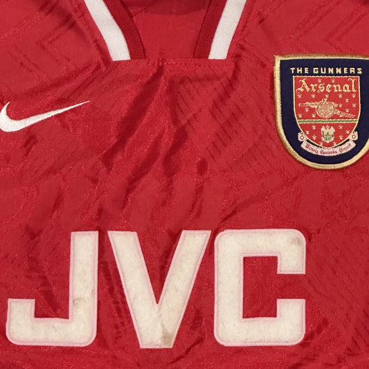 Arsenal 1996/1997/1998 Home Football Shirt Small - Football Shirt Kingdom