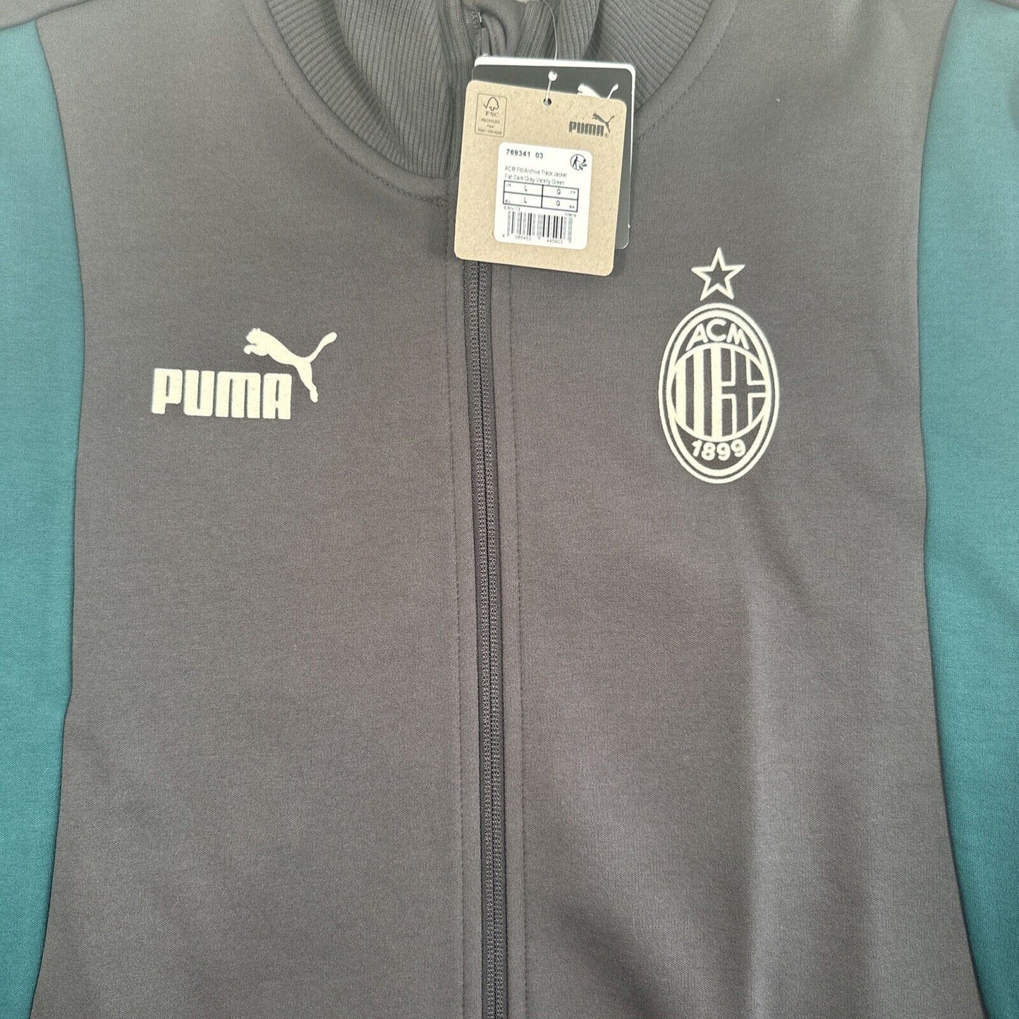 AC Milan 2022/2023 Puma Track Jacket Large BNWT