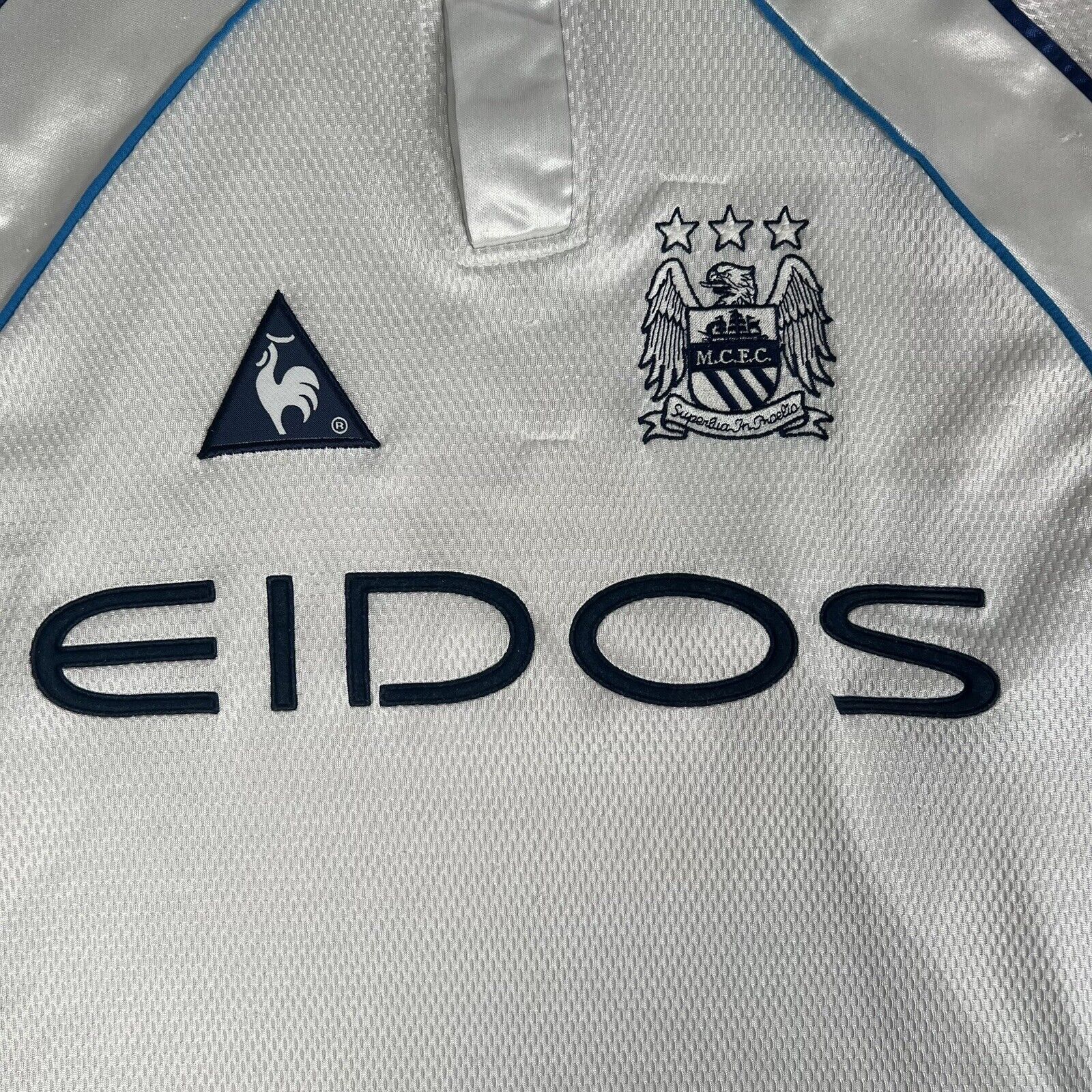 Manchester City 1999/2000 Away Football Shirt  XL - Football Shirt Kingdom
