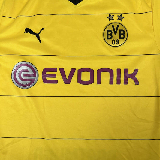 Borussia Dortmund 2015/2016 Home Football Shirt Large - Football Shirt Kingdom