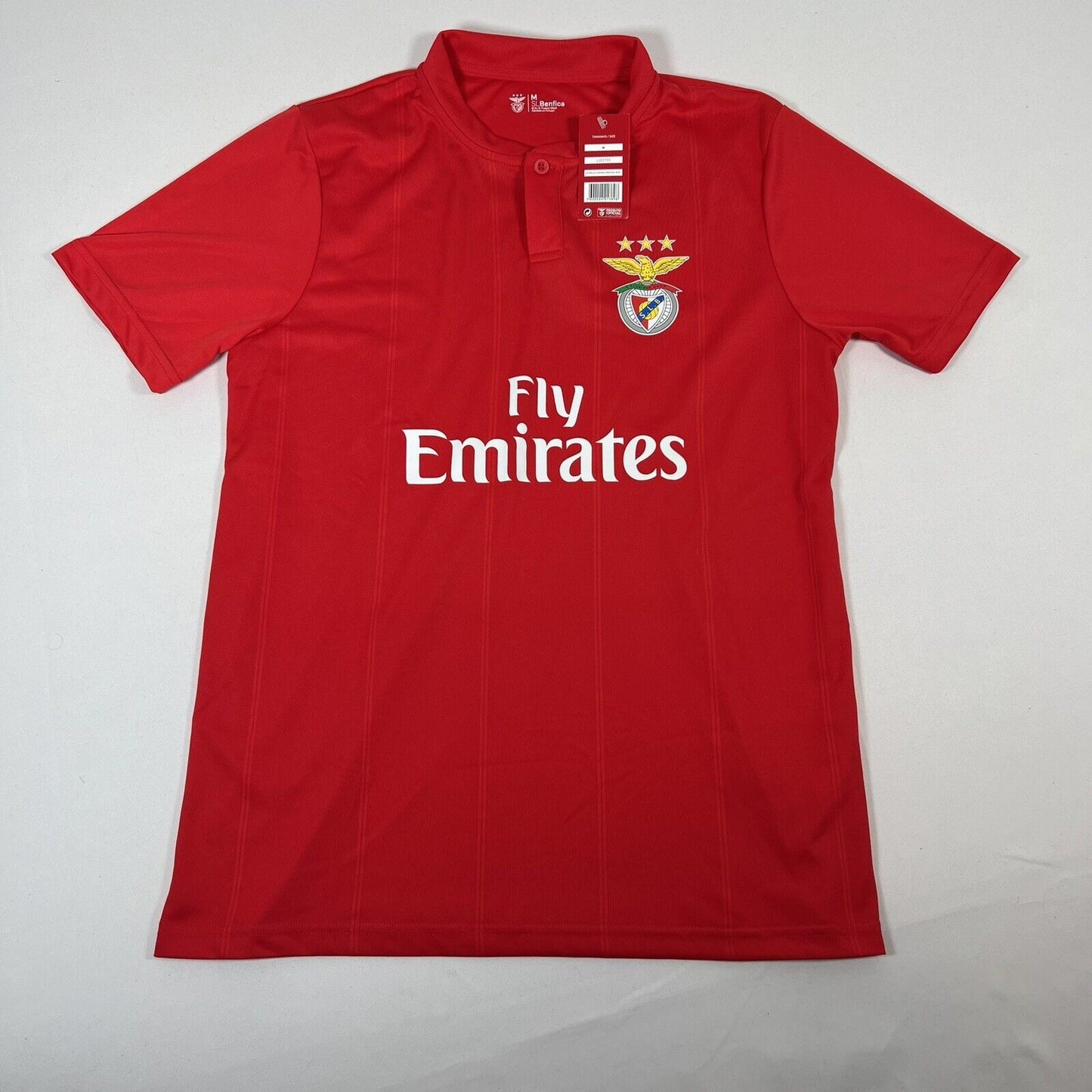 official bnwt benfica home football shirt men s medium3