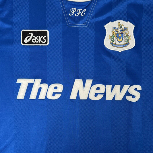 Portsmouth 1995/1996/1997 Football Home Football Shirt Large - Football Shirt Kingdom
