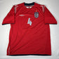 gerrard 8 england 2004 2005 2006 away football shirt men s large3