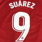 SUAREZ 9 Atletico Madrid 2020/2021 Home Football Shirt XXL - Football Shirt Kingdom