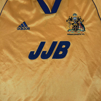 Wigan Athletic 1999/2000/2001 Away Third Football Shirt Medium — front close-up